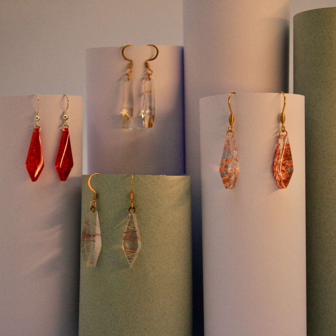 Boucles d’oreilles Léa — bijou Desmée fait main à Nevers