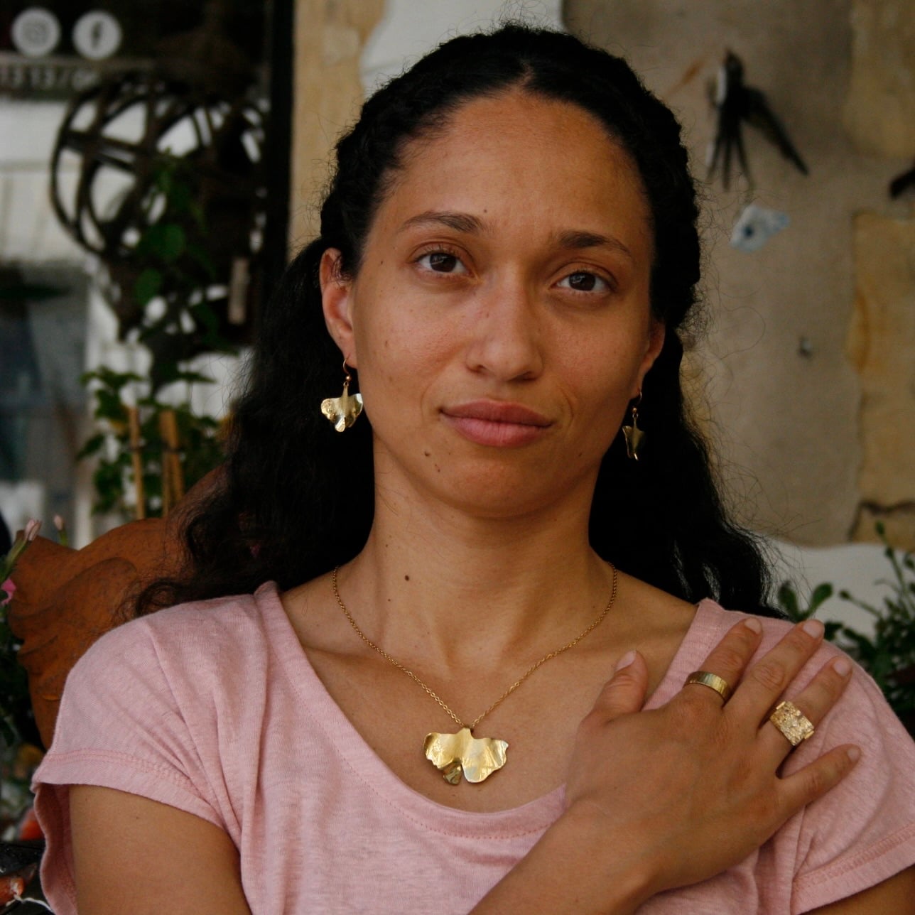 Boucles d’oreilles Ginkgo — photo 4
